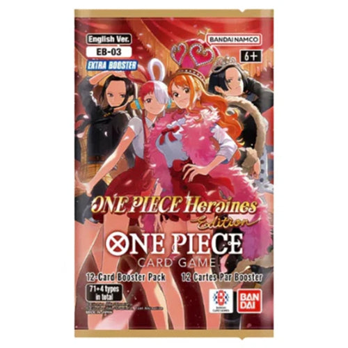 One Piece Card Game Heroines Edition Extra EB03 Booster Pack