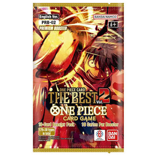 One Piece Card Game The Best Volume 2 PRB02 Booster Pack