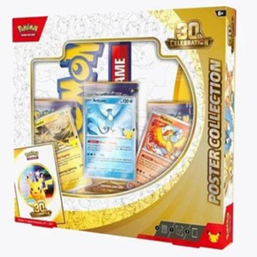 Pokemon 30th Celebration Poster Collection Box Sealed