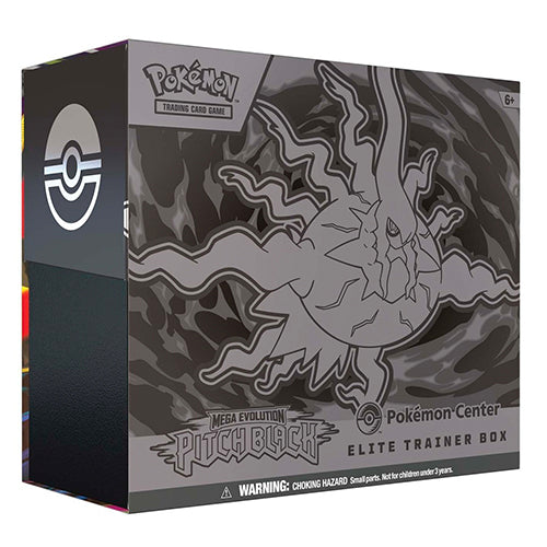 Pokemon Mega Evolution Pitch Black Pokemon Center Elite Trainer Box ETB