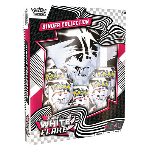 Pokemon Scarlet & Violet White Flare Binder Collection Box