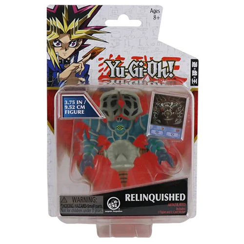 YuGiOh Relinquished 3.75 Inch Articulated Figure Card Sticker Set