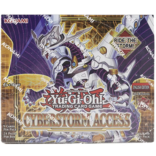 YuGiOh Cyberstorm Access English 1st Edition 24 Pack Booster Box