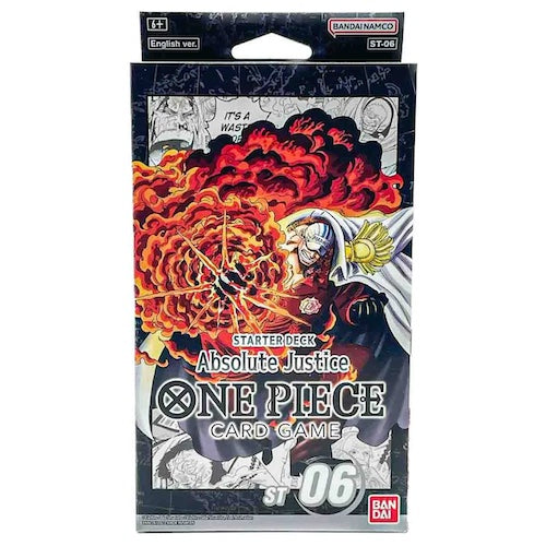 One Piece Card Game Absolute Justice ST06 Starter Deck