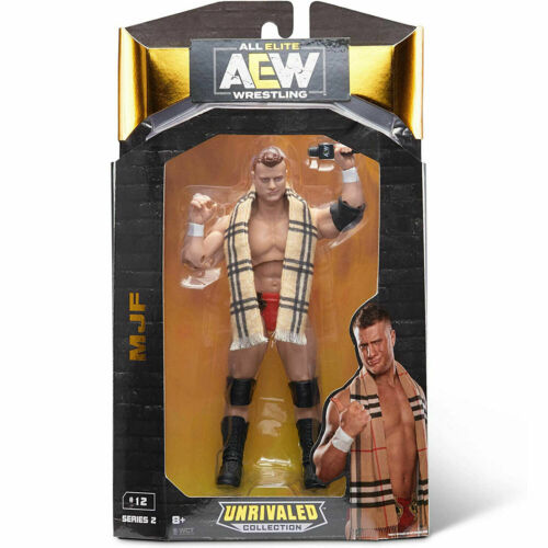 AEW Unrivaled Collection Series 2 MJF #12 Jazwares Wrestling Action Figure