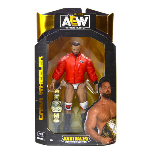 AEW Unrivaled Collection Series 7 Cash Wheeler #55 Jazwares Wrestling Action Figure