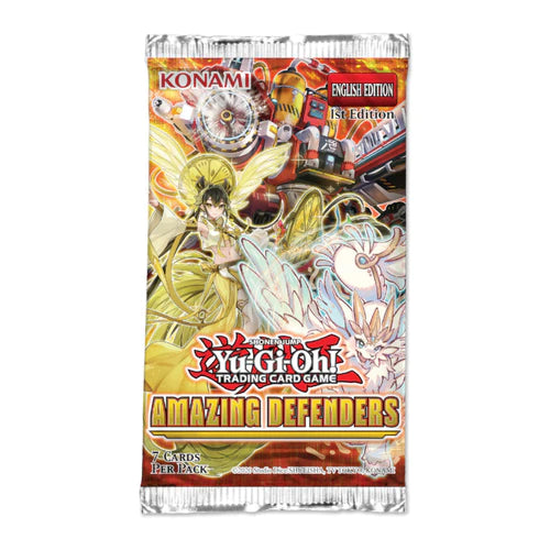 YuGiOh Amazing Defenders AMDE English 1st Edition Booster Pack