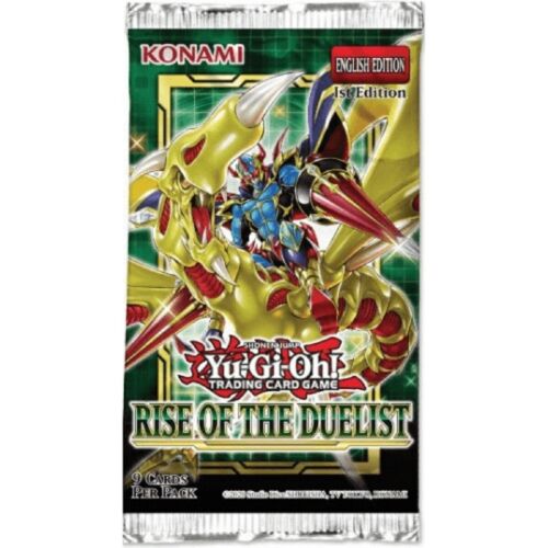 YuGiOh Rise Of The Duelist ROTD English 1st Edition Booster Pack
