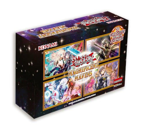 YuGiOh Magnificent Mavens 2022 English 1st Edition Holiday Box Collection