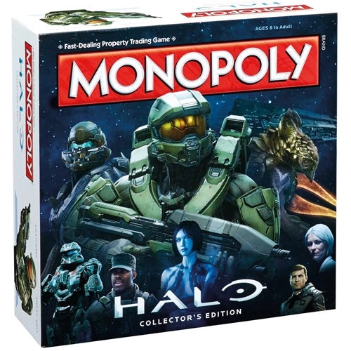 Monopoly Halo Collectors Edition Theme Board Game