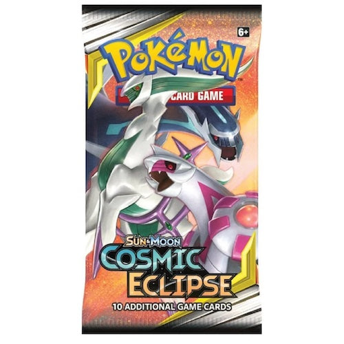 Pokemon Sun Moon Cosmic Eclipse 10 Card Booster Pack