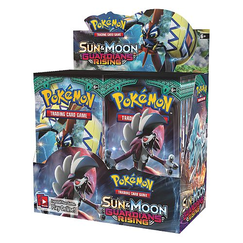Pokemon Sun Moon Guardians Rising 36 Pack Booster Box