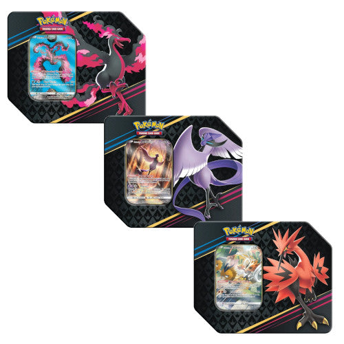 Pokemon Sword & Shield Crown Zenith Special Art 7 Inch Tins Set Of 3