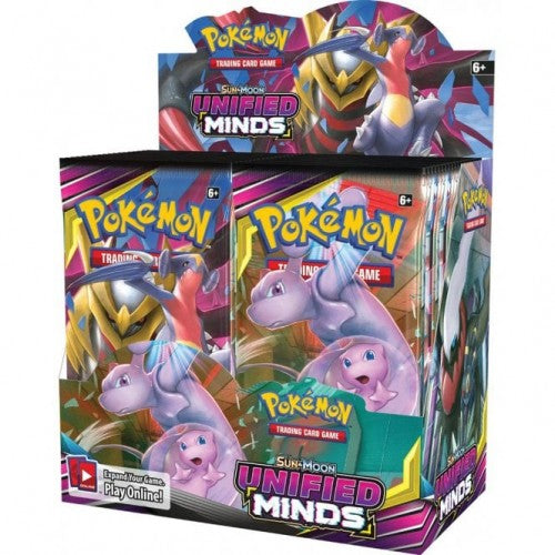 Pokemon Sun Moon Unified Minds 36 Pack Booster Box