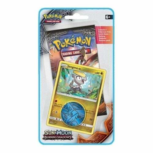 Pokemon Sun Moon Burning Shadow Single Booster Pack Jangmo-o Promo Blister