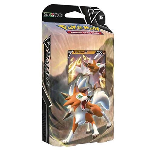 Pokemon Crashing Fangs Lycanroc V Battle Deck