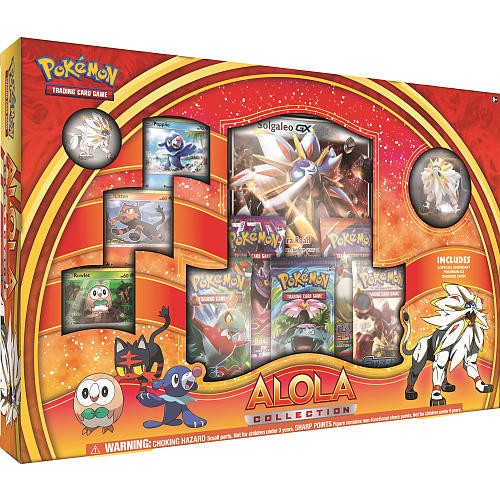Pokemon Sun Moon Alola Collection Solgaleo Box