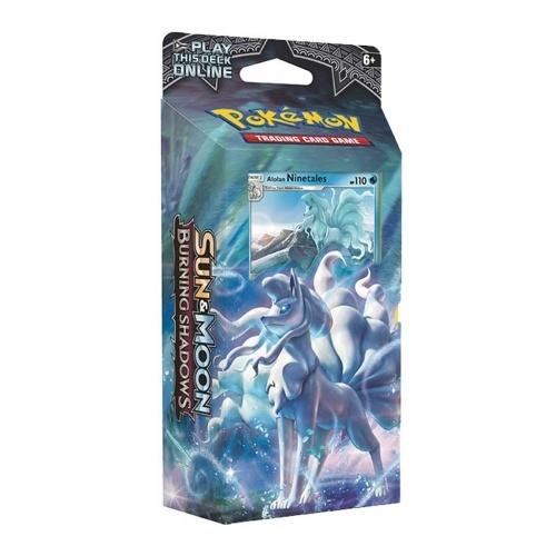 Pokemon Sun Moon Burning Shadows Luminous Frost Alolan Ninetales Theme Deck