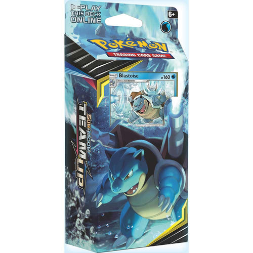 Pokemon Sun Moon Team Up Torrential Cannon Blastoise Theme Deck