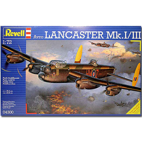 Revell Level 5 Avro Lancaster MK.I/III 1:72 Scale 04300 Model Kit