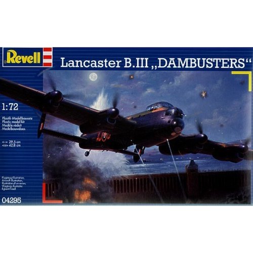 Revell Level 5 Avro Lancaster B.III Dambusters 1:72 Scale 04295 Model Kit