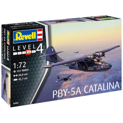 Revell Level 4 PBY-5A Catalina 1:72 Scale 121 Part 03902 Model Kit