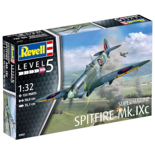 Revell Level 5 Supermarine Spitfire MK.IXc 1:32 Scale 154 Part 03927 Model Kit