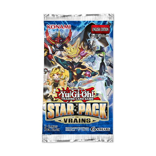 YuGiOh Star Pack Vrains English 1st Edition Booster Pack