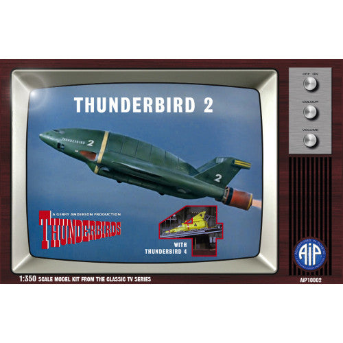 Bachmann AIP Adventures In Plastic Thunderbirds Thunderbird 2 With Thunderbird 4 AIP10002 1:350 Scale Model Set