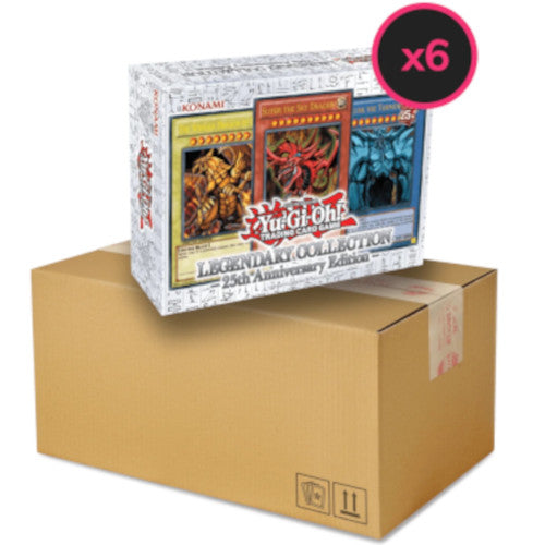 6x YuGiOh Legendary Collection 25th Anniversary Edition English Edition 6 Booster Pack Box Set