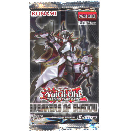 YuGiOh Breakers Of Shadow BOSH English 1st Edition Booster Pack