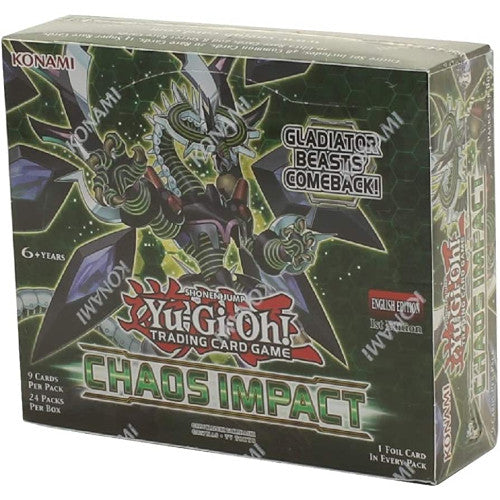 YuGiOh Chaos Impact CHIM English 1st Edition Booster Box