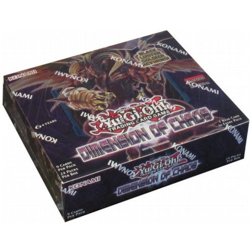 YuGiOh Dimension Of Chaos DOCS English 1st Edition 24 Pack Booster Box