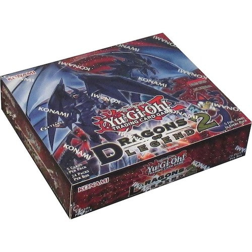 YuGiOh Dragons Of Legend 2 DRL2 English 1st Edition 24 Pack Booster Box