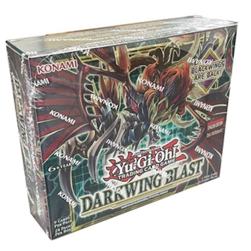 YuGiOh Darkwing Blast DWBS English 1st Edition 24 Pack Booster Box