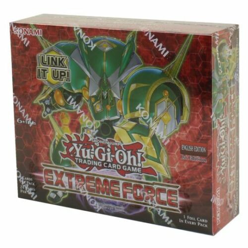 YuGiOh Extreme Force EXFO English 1st Edition 24 Pack Booster Box