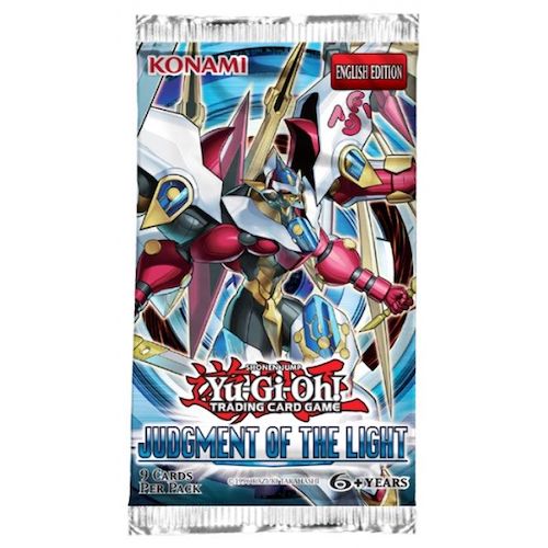 YuGiOh Judgement Of Light JOTL English Unlimited Edition Booster Pack