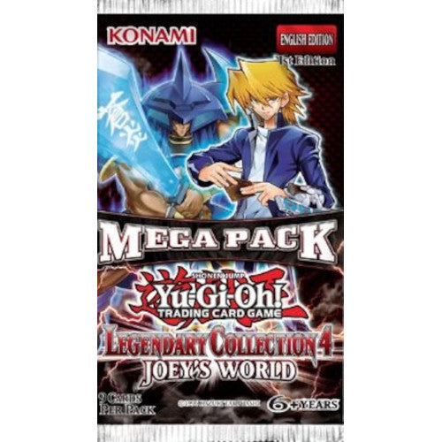 YuGiOh Legendary Collection Joey's World Mega Pack LCJW English 1st Edition Booster Pack