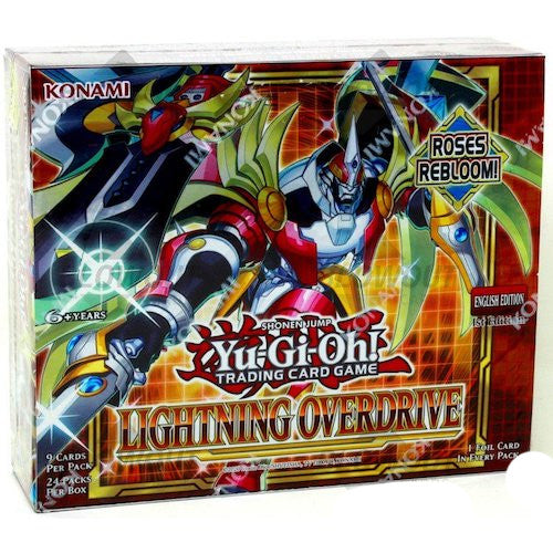 YuGiOh Lightning Overdrive LIDO English 1st Edition 24 Pack Booster Box