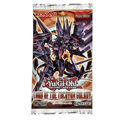 YuGiOh Lord Of Tachyon Galaxy LTGY English Unlimited Edition Booster