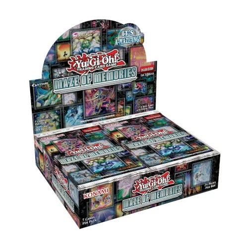 YuGiOh Maze Of Memories MAZE English 1st Edition 24 Pack Booster Box