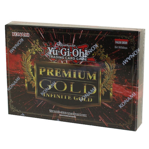 YuGiOh Premium Gold Infinite Gold PGL3 English 1st Edition Box