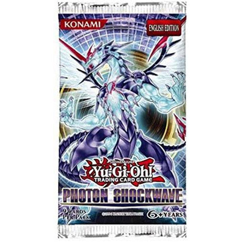 YuGiOh Photon Shockwave PHSW English Unlimited Edition Booster Pack
