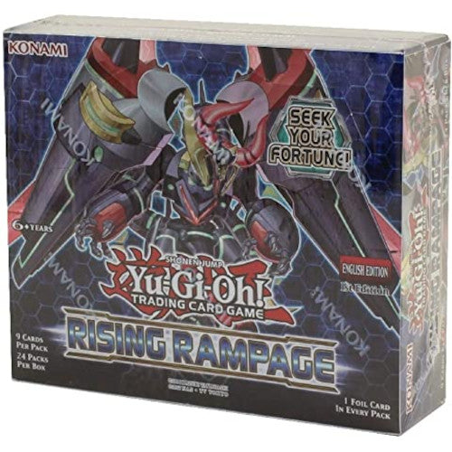 Yugioh Rising Rampage RIRA English 1st Edition 24 Pack Booster Box