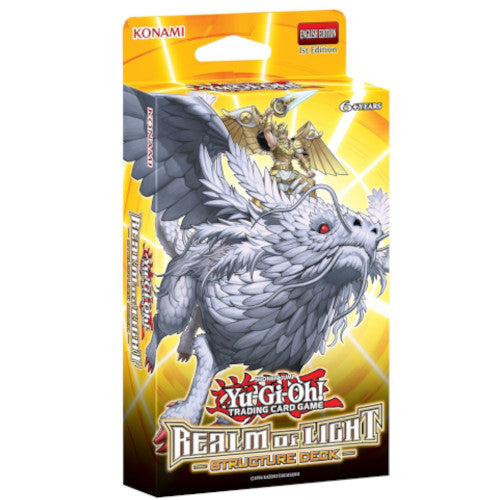 YuGiOh Realm Of Light SDLI English 1st Edition Structure Deck
