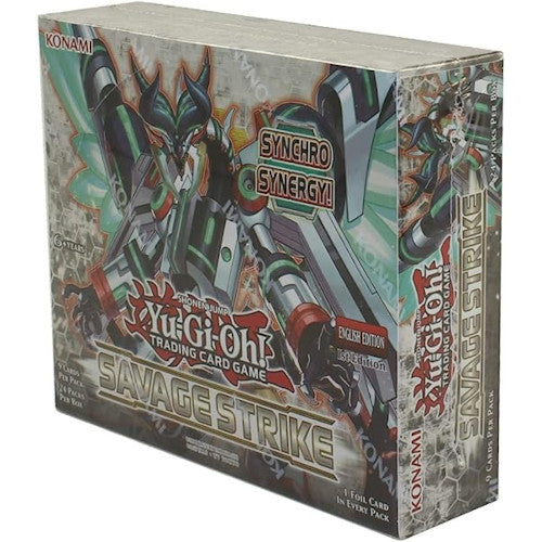YuGiOh Savage Strike SAST English 1st Edition 24 Pack Booster Box