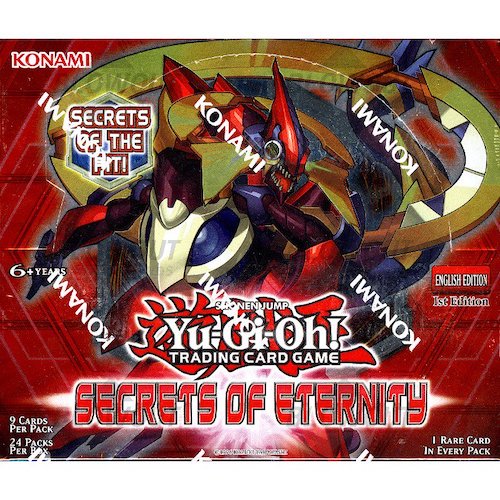 YuGiOh Secrets Of Eternity SECE English 1st Edition 24 Pack Booster Box