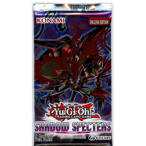 YuGiOh Shadow Spectres SHSP English Unlimited Edition Booster Pack