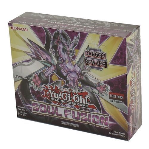 YuGiOh Soul Fusion SOFU English 1st Edition 24 Pack Sealed Booster Box