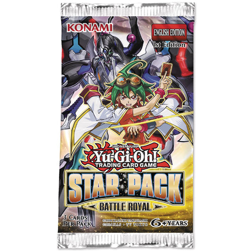YuGiOh Star Pack Battle Royale SP15 English 1st Edition Booster Pack